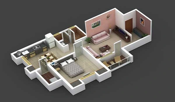 Sattva City 3.5 BHK Apartment Floor Plan