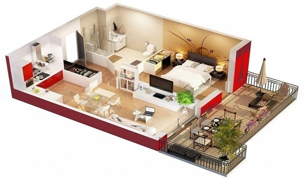 Featured Image of Sattva City Studio Apartment Floor Plan